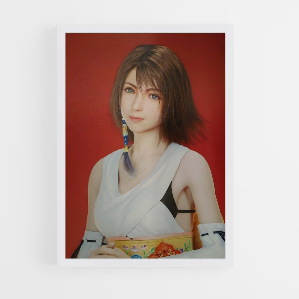 Poster Yuna Éthérée – affiche Final Fantasy (vue 3)